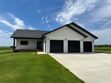 Check out this new build just a few blocks from the golf course on Sanborn Golf and Country Club in Iowa - for sale on GolfHomes.com, golf home, golf lot