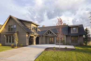 This custom home in Teton Reserve offers a unique plan with on Teton Reserve in Idaho - for sale on GolfHomes.com, golf home, golf lot