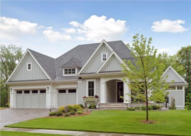 Stunning walk-out rambler custom built by Charles Cudd  and on Medina Golf and Country Club - Rolling Green in Minnesota - for sale on GolfHomes.com, golf home, golf lot