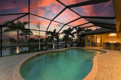 WATERFRONT LUXURY AWAITS at this gorgeous 2013 built custom POOL on Saint Andrews South Golf Club in Florida - for sale on GolfHomes.com, golf home, golf lot
