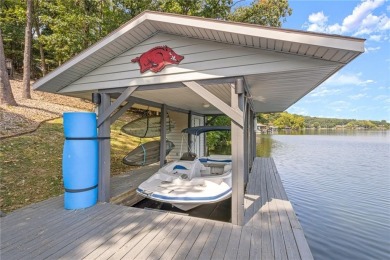 Gorgeous Lake Front Home w/ Private Dock! This 4-bedroom home on Bella Vista Country Club - Berksdale in Arkansas - for sale on GolfHomes.com, golf home, golf lot
