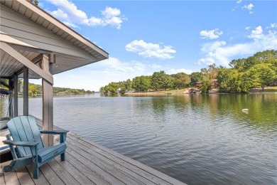Gorgeous Lake Front Home w/ Private Dock! This 4-bedroom home on Bella Vista Country Club - Berksdale in Arkansas - for sale on GolfHomes.com, golf home, golf lot