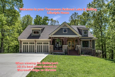 This Custom Craftsman Home built by Knoxville Premier Builder- on Tennessee National Golf Club in Tennessee - for sale on GolfHomes.com, golf home, golf lot
