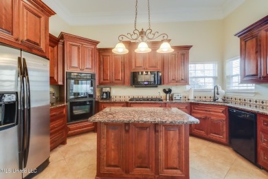 A custom built home in a gated, golf-course community? Yes on Shell Landing Golf Club in Mississippi - for sale on GolfHomes.com, golf home, golf lot