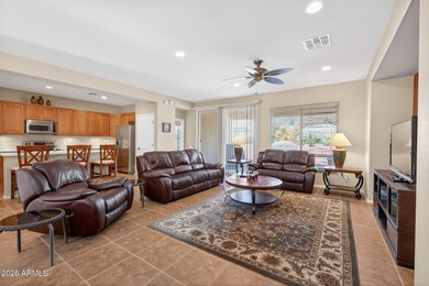 Mission-style charm meets resort living in this beautifully on Corte Bella Golf Club in Arizona - for sale on GolfHomes.com, golf home, golf lot