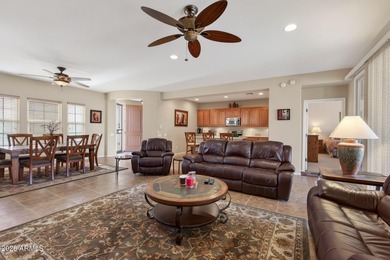 Mission-style charm meets resort living in this beautifully on Corte Bella Golf Club in Arizona - for sale on GolfHomes.com, golf home, golf lot