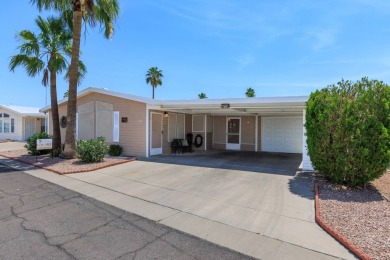 This beautifully renovated 1,896 sq ft home perfectly  blends on Apache Creek Golf Club in Arizona - for sale on GolfHomes.com, golf home, golf lot