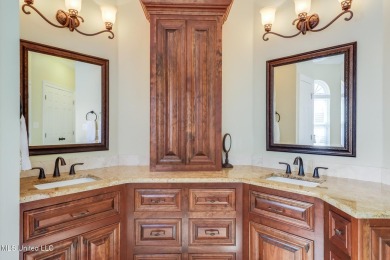 A custom built home in a gated, golf-course community? Yes on Shell Landing Golf Club in Mississippi - for sale on GolfHomes.com, golf home, golf lot