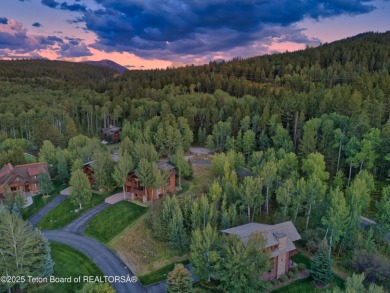 Welcome to the epitome of serene living where luxury meets on Teton Springs Resort and Club in Idaho - for sale on GolfHomes.com, golf home, golf lot