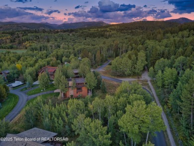 Welcome to the epitome of serene living where luxury meets on Teton Springs Resort and Club in Idaho - for sale on GolfHomes.com, golf home, golf lot