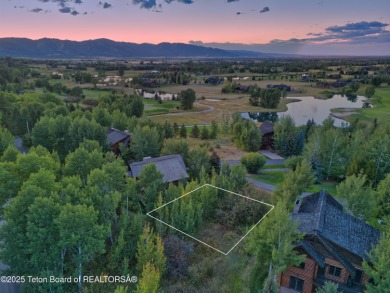 Welcome to the epitome of serene living where luxury meets on Teton Springs Resort and Club in Idaho - for sale on GolfHomes.com, golf home, golf lot