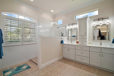 This pristine, expanded Hampton shows pride in ownership at on Eagle Ridge At Spruce Creek Country Club in Florida - for sale on GolfHomes.com, golf home, golf lot