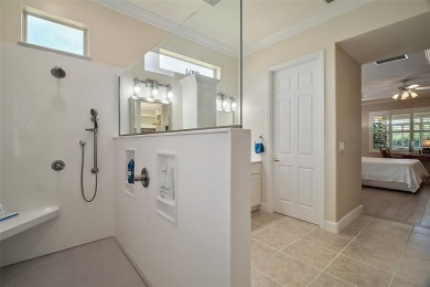 This pristine, expanded Hampton shows pride in ownership at on Eagle Ridge At Spruce Creek Country Club in Florida - for sale on GolfHomes.com, golf home, golf lot