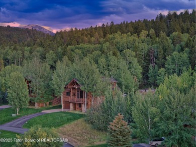 Welcome to the epitome of serene living where luxury meets on Teton Springs Resort and Club in Idaho - for sale on GolfHomes.com, golf home, golf lot
