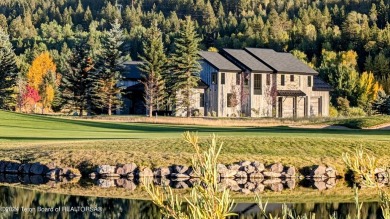 The stunning architecture of this newly constructed ultimate on Teton Springs Resort and Club in Idaho - for sale on GolfHomes.com, golf home, golf lot