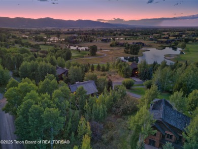 Welcome to the epitome of serene living where luxury meets on Teton Springs Resort and Club in Idaho - for sale on GolfHomes.com, golf home, golf lot