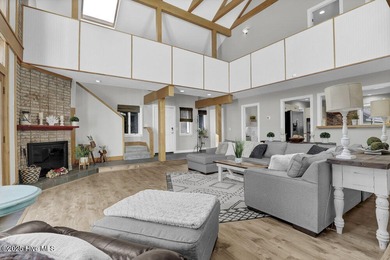 Custom built home with water access at the Olde Point Marina on on Olde Point Golf and Country Club in North Carolina - for sale on GolfHomes.com, golf home, golf lot