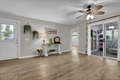 Custom built home with water access at the Olde Point Marina on on Olde Point Golf and Country Club in North Carolina - for sale on GolfHomes.com, golf home, golf lot