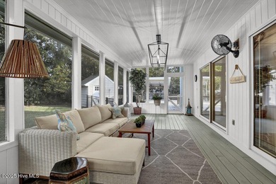 Custom built home with water access at the Olde Point Marina on on Olde Point Golf and Country Club in North Carolina - for sale on GolfHomes.com, golf home, golf lot