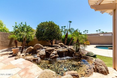 Just steps from the clubhouse, this expanded Palmera Model in on Oakwood Golf Club  in Arizona - for sale on GolfHomes.com, golf home, golf lot