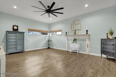 Custom built home with water access at the Olde Point Marina on on Olde Point Golf and Country Club in North Carolina - for sale on GolfHomes.com, golf home, golf lot