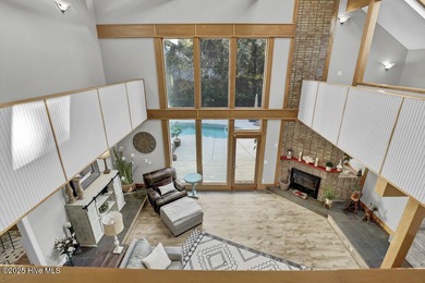 Custom built home with water access at the Olde Point Marina on on Olde Point Golf and Country Club in North Carolina - for sale on GolfHomes.com, golf home, golf lot