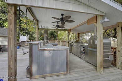 Custom built home with water access at the Olde Point Marina on on Olde Point Golf and Country Club in North Carolina - for sale on GolfHomes.com, golf home, golf lot