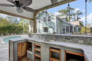 Custom built home with water access at the Olde Point Marina on on Olde Point Golf and Country Club in North Carolina - for sale on GolfHomes.com, golf home, golf lot