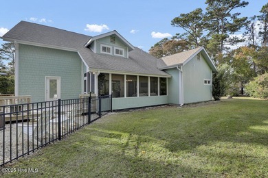 Custom built home with water access at the Olde Point Marina on on Olde Point Golf and Country Club in North Carolina - for sale on GolfHomes.com, golf home, golf lot