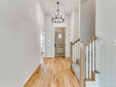 Step into effortless elegance with this better than new 3 year on Forest Ridge Golf Club in Oklahoma - for sale on GolfHomes.com, golf home, golf lot