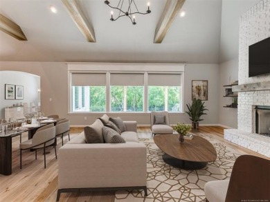 Step into effortless elegance with this better than new 3 year on Forest Ridge Golf Club in Oklahoma - for sale on GolfHomes.com, golf home, golf lot