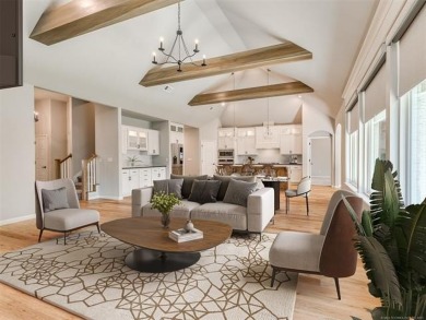 Step into effortless elegance with this better than new 3 year on Forest Ridge Golf Club in Oklahoma - for sale on GolfHomes.com, golf home, golf lot