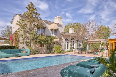 Welcome to a quiet slice of California in the iconic on Encanto 18 Golf Course in Arizona - for sale on GolfHomes.com, golf home, golf lot