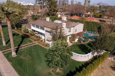 Welcome to a quiet slice of California in the iconic on Encanto 18 Golf Course in Arizona - for sale on GolfHomes.com, golf home, golf lot