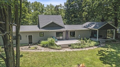 Introducing an exceptional Westwood home, perfectly poised on on Grand Prairie Golf Course in Michigan - for sale on GolfHomes.com, golf home, golf lot