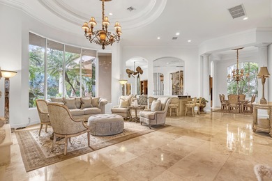 Refreshed and move-in ready, this single-level Bavella model is on Country Club At Mirasol in Florida - for sale on GolfHomes.com, golf home, golf lot