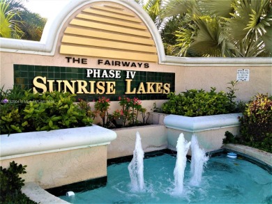 MUST SEE! Beautifully remodeled 2nd floor 2/2 condo in an active on Sunrise Lakes Phase IV Golf Course in Florida - for sale on GolfHomes.com, golf home, golf lot