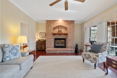 This custom built all brick home was constructed in 2000 and has on Sound Golf Links at Albemarle Plantation in North Carolina - for sale on GolfHomes.com, golf home, golf lot
