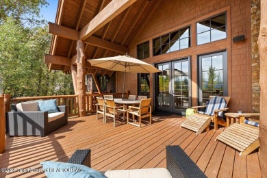 Golf, fly-fishing, tennis, pickleball, horseback riding, archery on Snake River Sporting Club in Wyoming - for sale on GolfHomes.com, golf home, golf lot