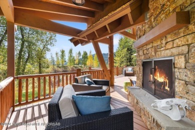 Golf, fly-fishing, tennis, pickleball, horseback riding, archery on Snake River Sporting Club in Wyoming - for sale on GolfHomes.com, golf home, golf lot