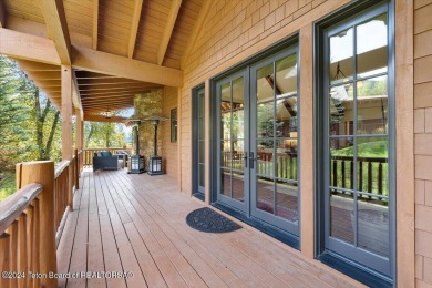 Golf, fly-fishing, tennis, pickleball, horseback riding, archery on Snake River Sporting Club in Wyoming - for sale on GolfHomes.com, golf home, golf lot