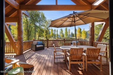 Golf, fly-fishing, tennis, pickleball, horseback riding, archery on Snake River Sporting Club in Wyoming - for sale on GolfHomes.com, golf home, golf lot