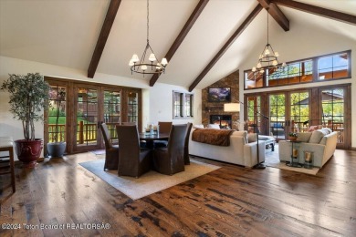 Golf, fly-fishing, tennis, pickleball, horseback riding, archery on Snake River Sporting Club in Wyoming - for sale on GolfHomes.com, golf home, golf lot