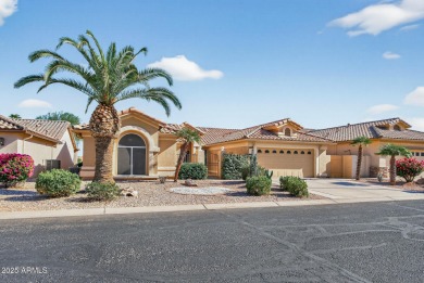 Experience resort-style living in this stunning PebbleCreek home on Tuscany Falls At Pebble Creek in Arizona - for sale on GolfHomes.com, golf home, golf lot