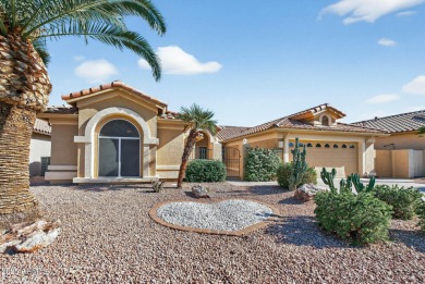 Experience resort-style living in this stunning PebbleCreek home on Tuscany Falls At Pebble Creek in Arizona - for sale on GolfHomes.com, golf home, golf lot
