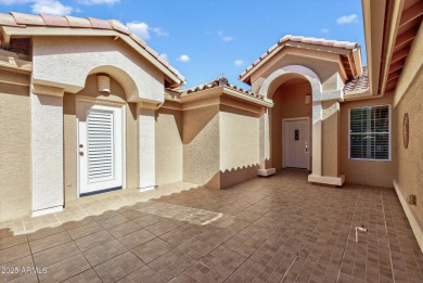 Experience resort-style living in this stunning PebbleCreek home on Tuscany Falls At Pebble Creek in Arizona - for sale on GolfHomes.com, golf home, golf lot