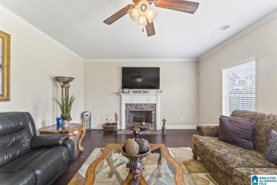 Welcome to this beautifully maintained 5-bedroom, 4-bath brick on Timberline Golf Club in Alabama - for sale on GolfHomes.com, golf home, golf lot