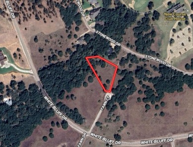0.87-acre residential lot located at 1638 Fawn Ct in the gated on White Bluff Resort - Old Course in Texas - for sale on GolfHomes.com, golf home, golf lot