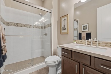 Modern desert luxury awaits in this 2BR, 3BA, flex room on The Boulders Resort Golf Club in Arizona - for sale on GolfHomes.com, golf home, golf lot