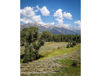 Enjoy the Tetons and Sleeping Indian as you drive onto the on Jackson Hole Golf and Tennis Club in Wyoming - for sale on GolfHomes.com, golf home, golf lot